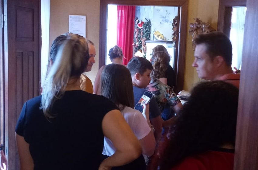  Casa do Papai Noel é sucesso em São Bento do Sul