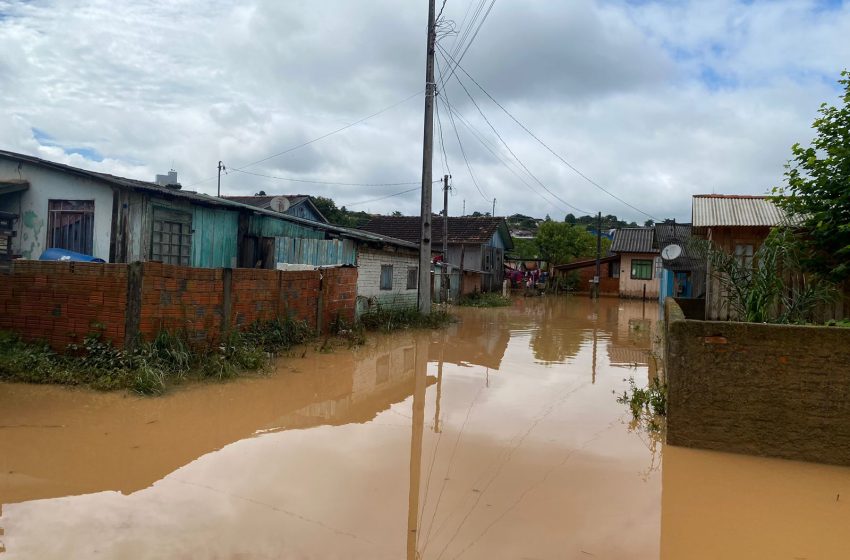  Chuva causa estragos em São Bento do Sul