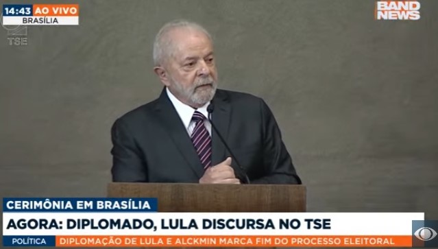  3ª VEZ: Lula é diplomado Presidente da República