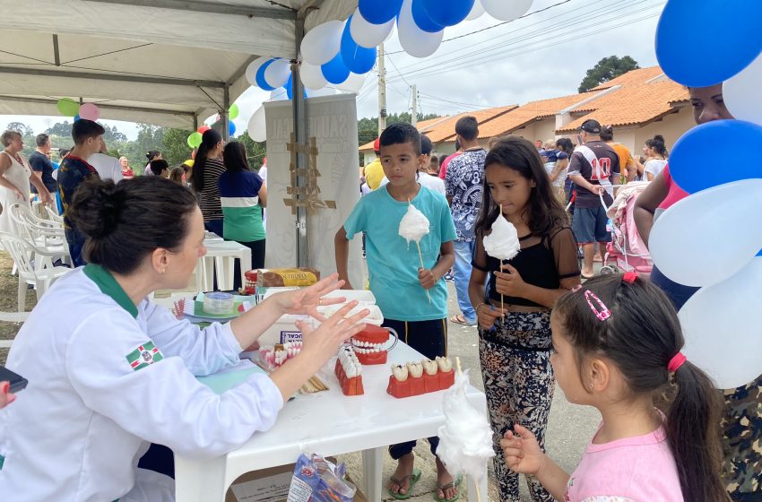  Projeto social é realizado no Santa Fé