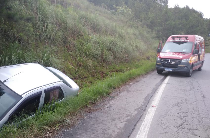 Homem sofre T. C. E em atropelamento na SC-418 no bairro Lençol