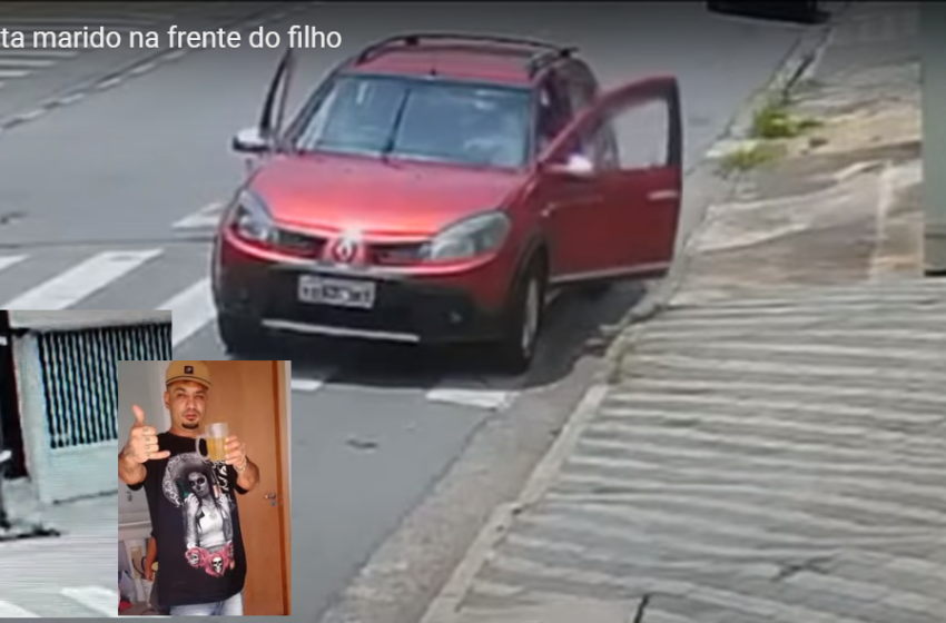  Mulher mata marido na frente do próprio filho