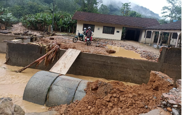  Corupá volta a sofrer com as fortes chuvas