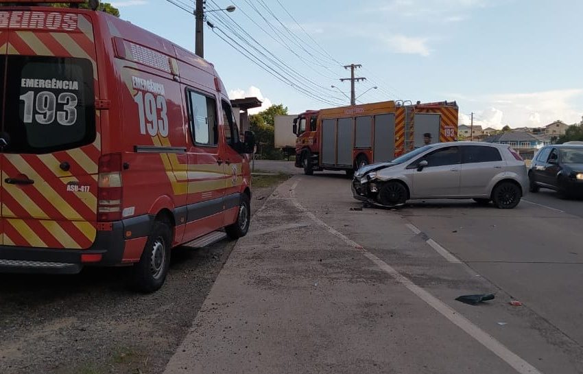  Mais um acidente na SC-418 em São Bento