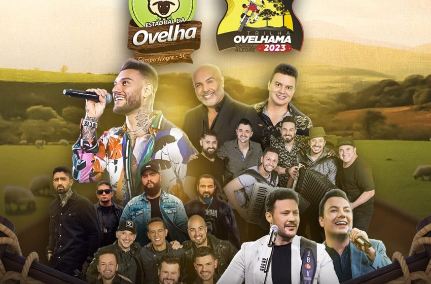  FESTA DA OVELHA: Atrações nacionais confirmadas