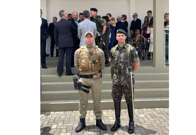  PM prestigia a passagem de Comando do 5º RCC – Rio Negro