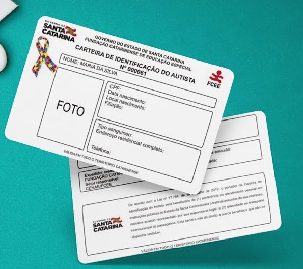  Identidade para autista agora com emissão virtual
