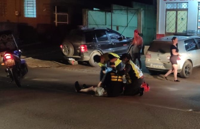  Mais um acidente de moto na Serra Alta