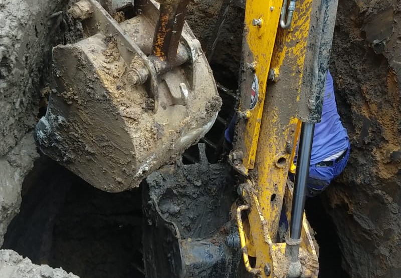  Mais um acidente de trabalho deixa trabalhador ferido