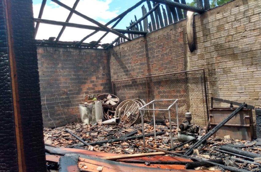  Mais um incêndio na região Norte de SC