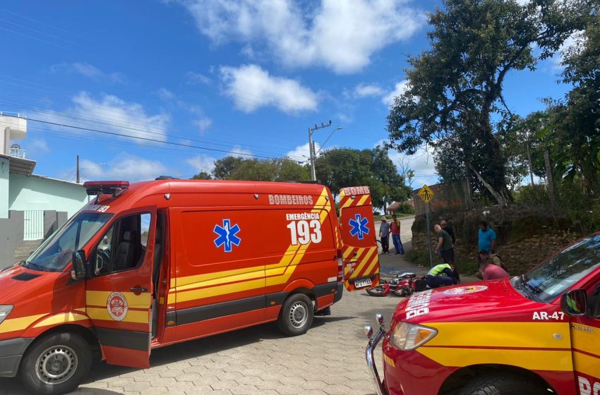  Mulher com suspeita de fratura é encaminhada ao Hospital
