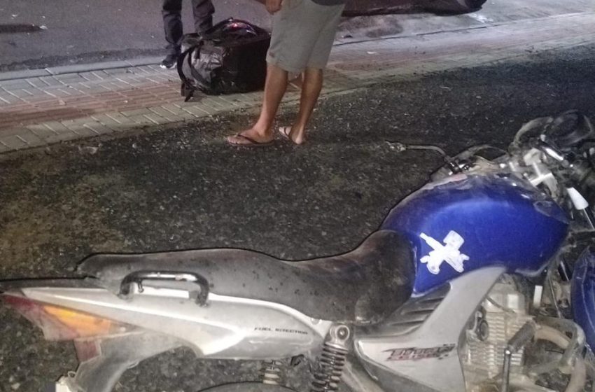  Acidente em Rio Negrinho deixa Motociclista ferido