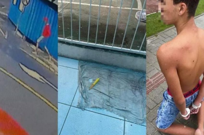  Adolescente esfaqueia colega de classe durante intervalo de aula