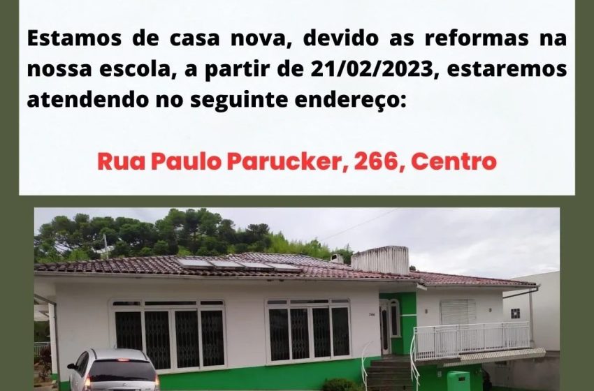  Escola de Música em novo endereço