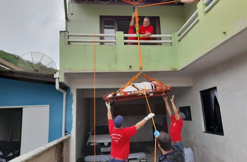  Gestante de risco é resgatada após suspeita de fratura no fêmur