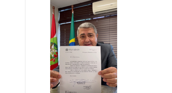  Lunelli protocola ofício junto ao DNIT cobrando medidas quanto a BR-280