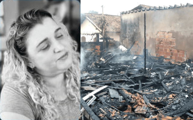  Mulher sofre mal súbito e morre ao encontrar a própria casa em chamas