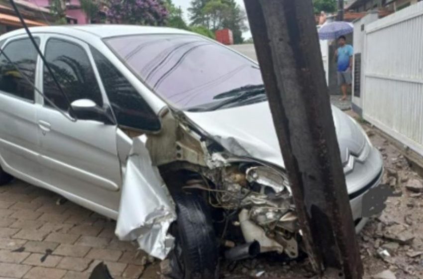  Homem é preso após acidente