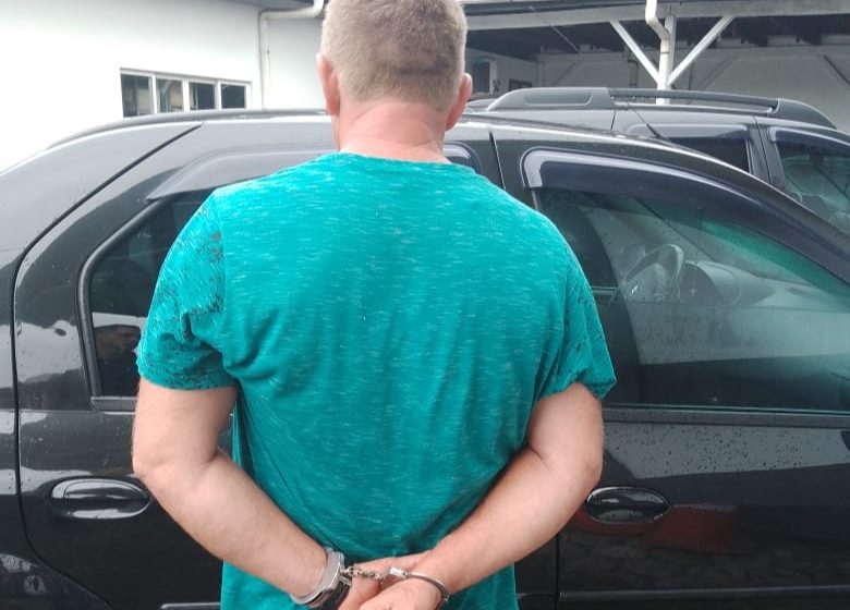 Foragido da justiça é preso no limite entre Corupá e Jaraguá do Sul