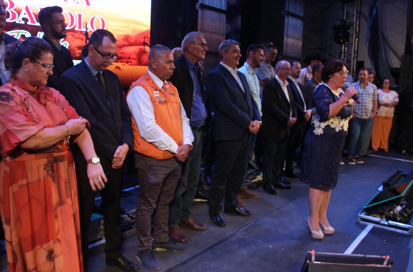  EMOÇÃO: Abertura teve discursos emocionados