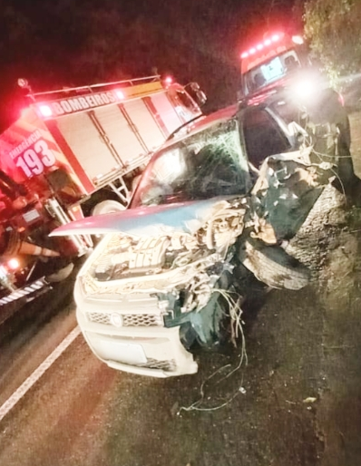  Acidente grave na BR-280 resta em uma vítima