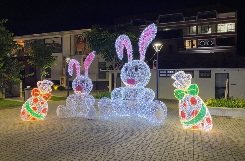  PÁSCOA: São Bento do Sul está mais bonita e mais alegre