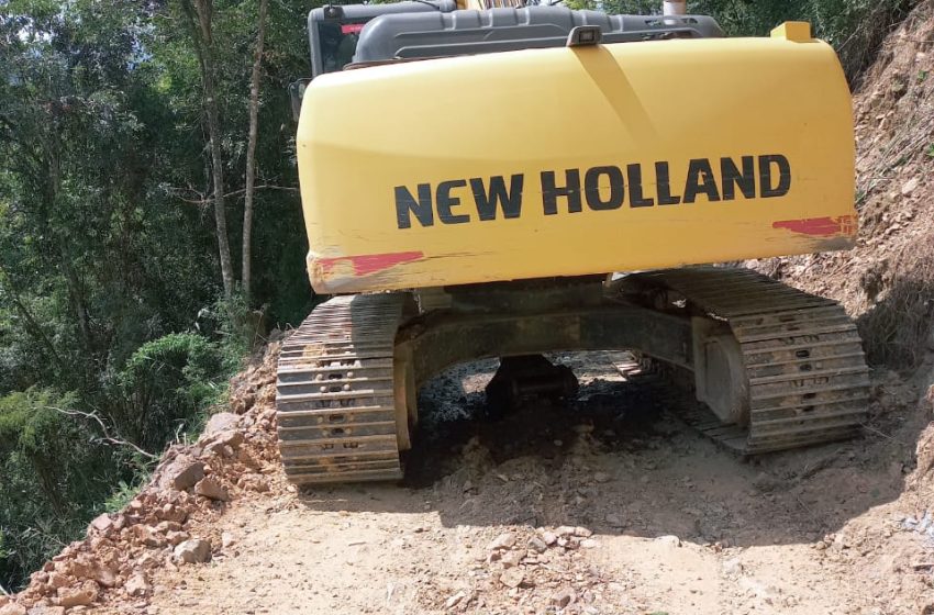  Estrada Rio das Pacas está interditada