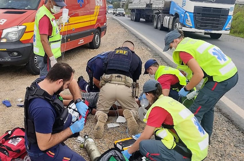  Policiais salvam homem que havia sofrido parada cardiorrespiratória