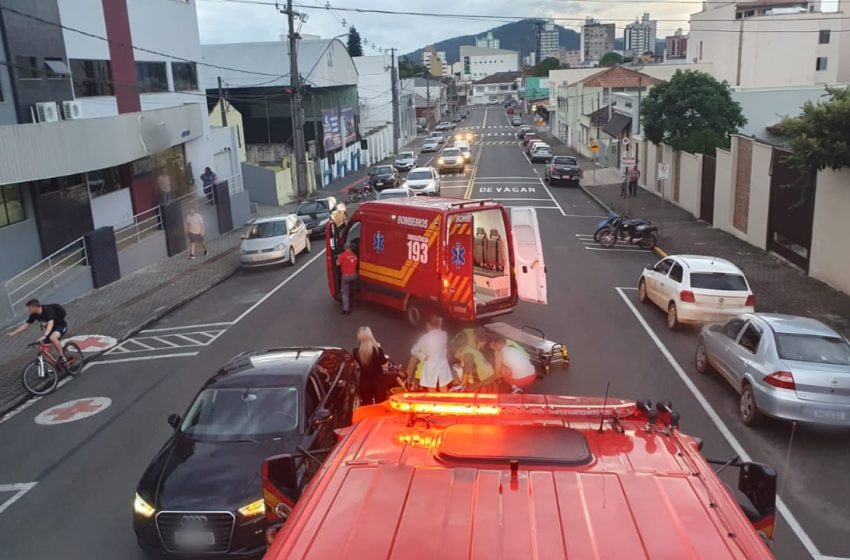  Acidente no início da noite de quinta deixa uma pessoa ferida