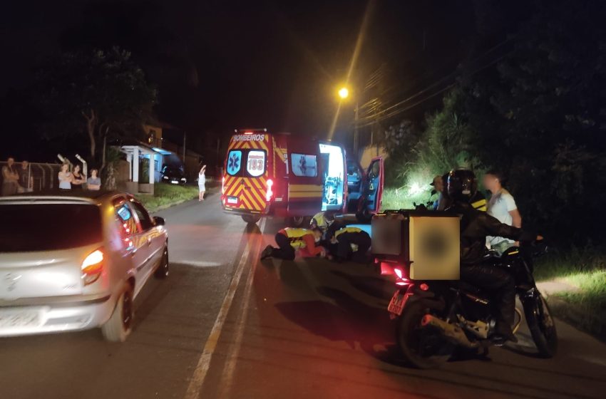  Acidente no bairro Centenário deixa um ferido