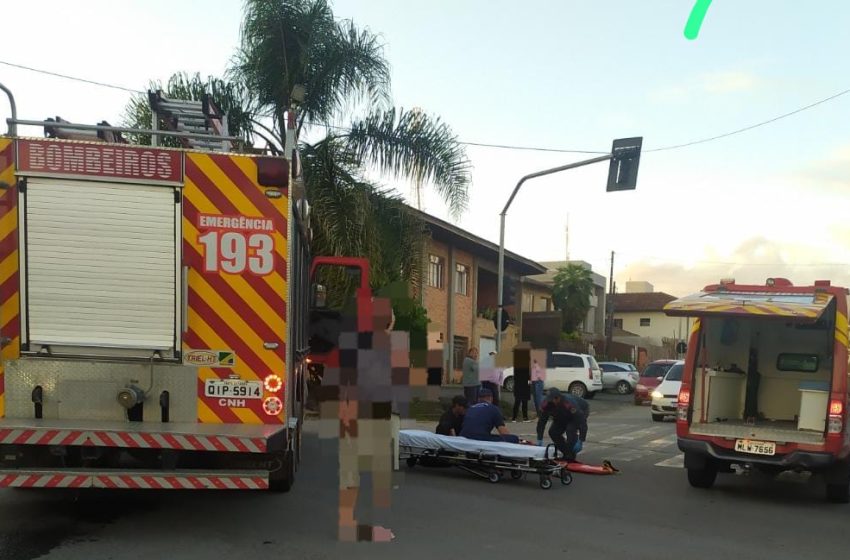  Ciclista gravemente ferido em acidente no início da noite desta terça