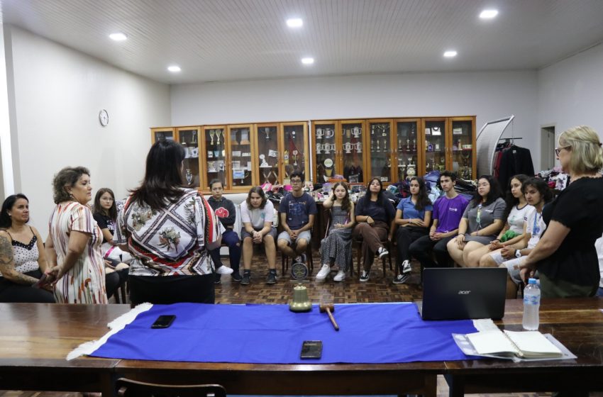  Procuradoria da Mulher palestra para o Interact e alunos do EJA