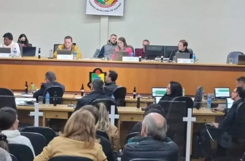  Após áudios vazados, Câmara de Gaspar terá CPI para investigar contratação de obra na cidade