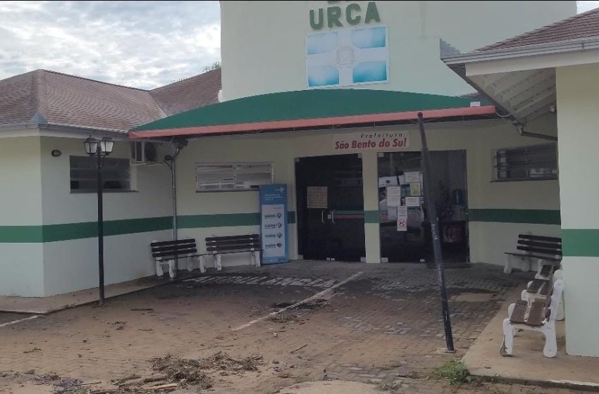  Temporal causa estragos em São Bento do Sul