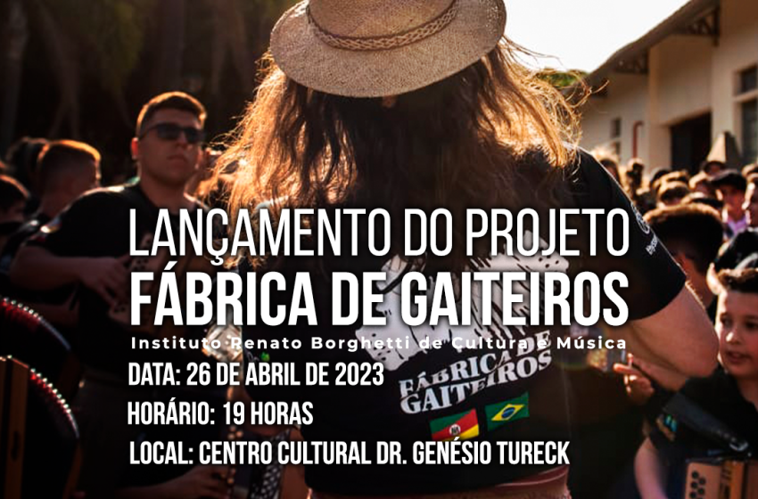  Amanhã é dia de show da “Fábrica de Gaiteiros”