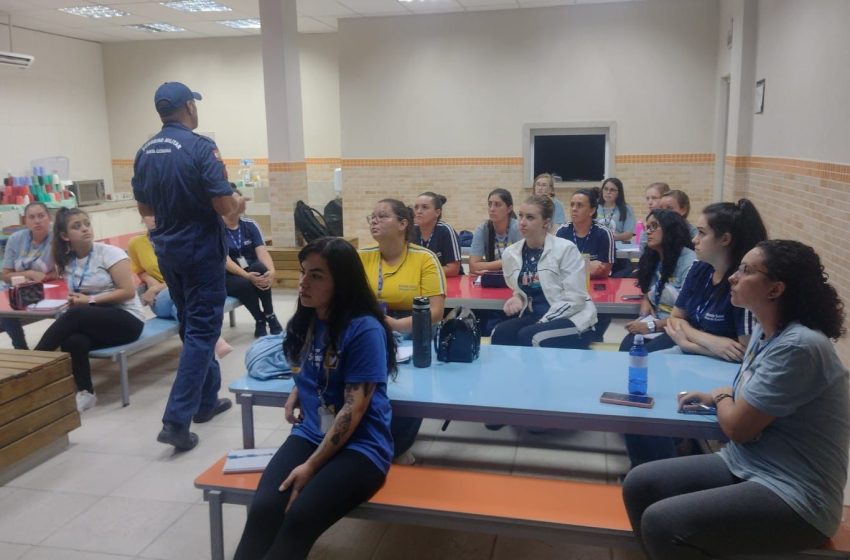  LEI LUCAS: Bombeiros palestram sobre primeiros socorros