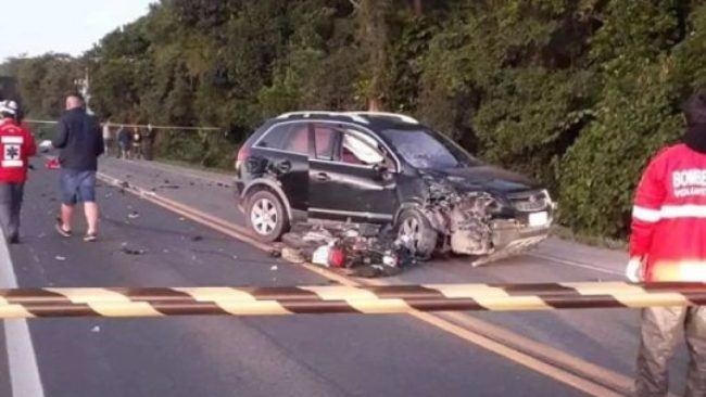  MORTE NA BR-280: acidente na manhã desta quinta-feira deixa duas vítimas fatais