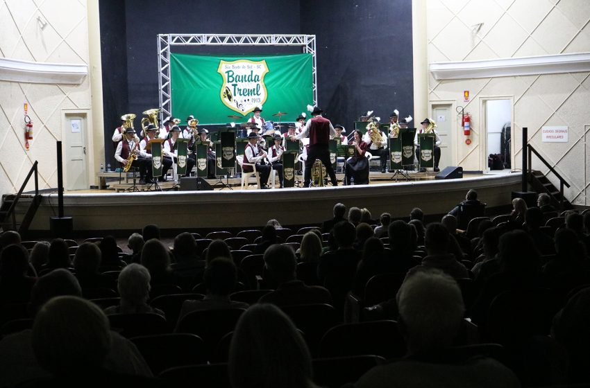  Concerto marca os 110 anos da Banda Treml