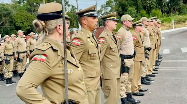  Polícia Militar de SC comemora 188 anos