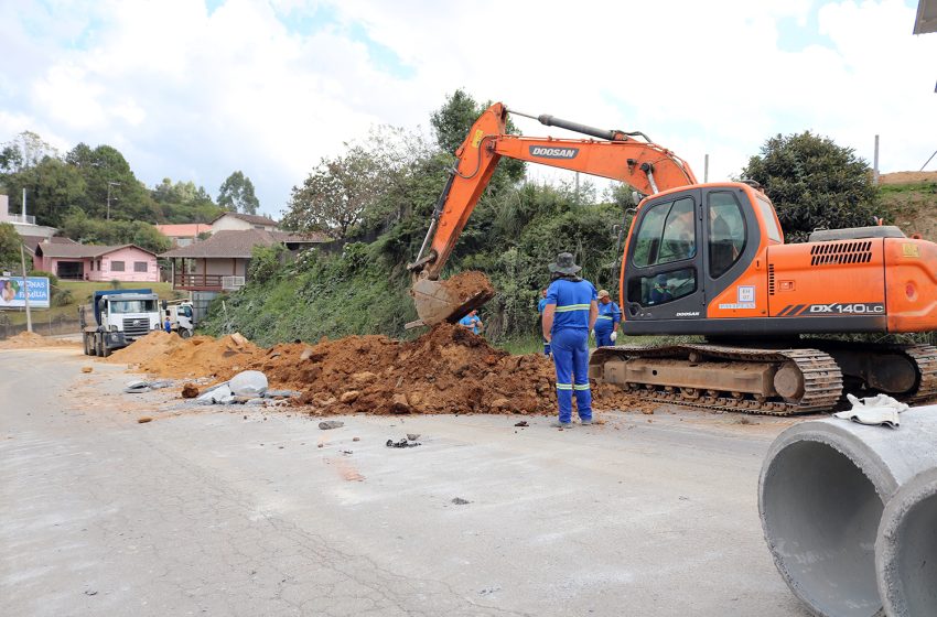  Atenção – trecho da José Rückl interditado neste sábado