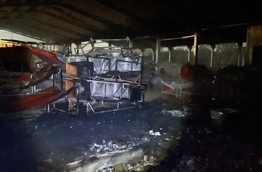  Incêndio atinge depósito de materiais recicláveis