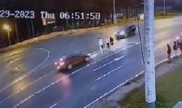  VÍDEO: Três pessoas atropeladas na SC-418