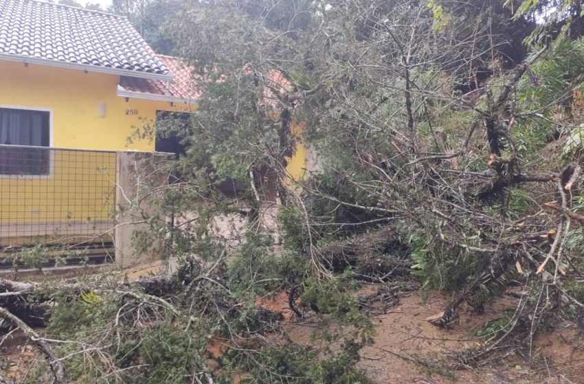  São Bento do Sul entra em alerta para possíveis deslizamentos