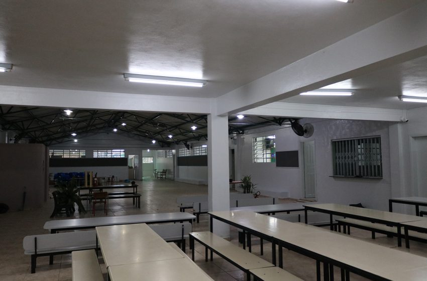  Investimento de R$ 110 mil na reforma da EBM Newton Mendes