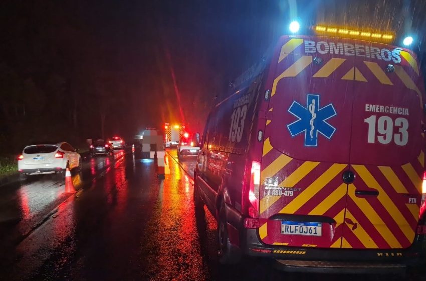  Motociclista se feriu em acidente na BR-280