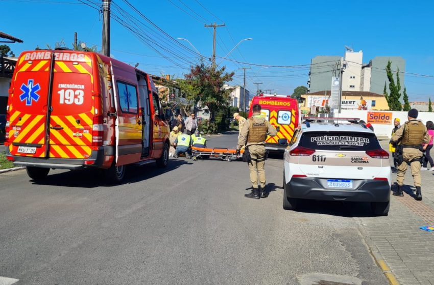  ACIDENTE: Homem é encaminhado em estado grave ao Hospital