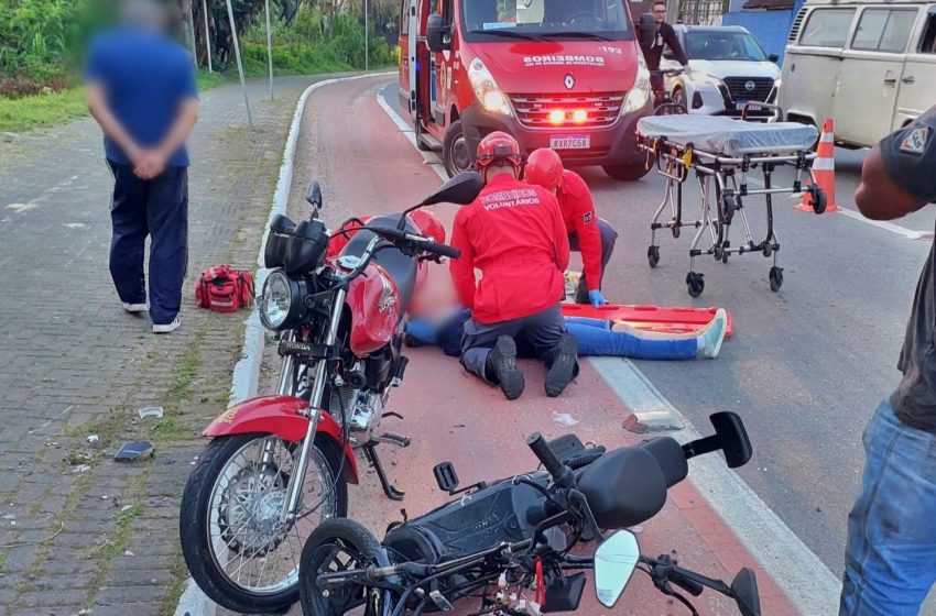  Mulher de 50 anos se fere em acidente envolvendo bicicleta elétrica