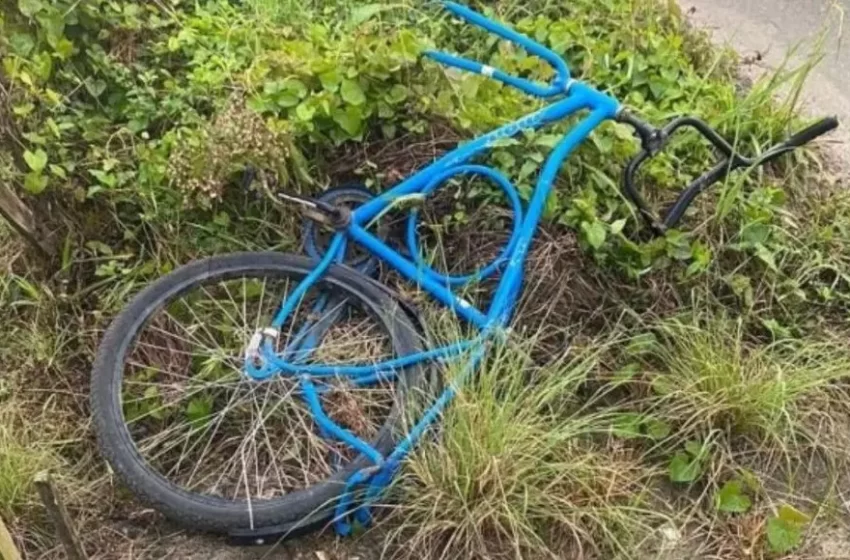  Ciclista de 18 anos morre em acidente com carro