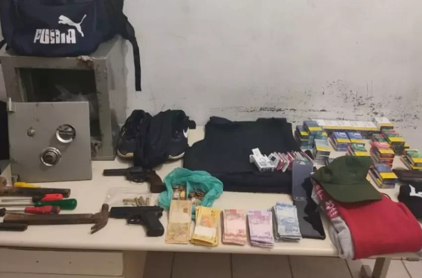  Grupo armado invade mercado, rouba clientes, funcionários e cofre