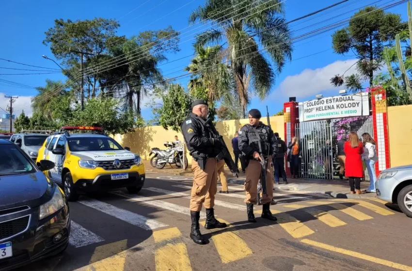  Menina é morta em ataque a escola na manhã desta segunda-feira